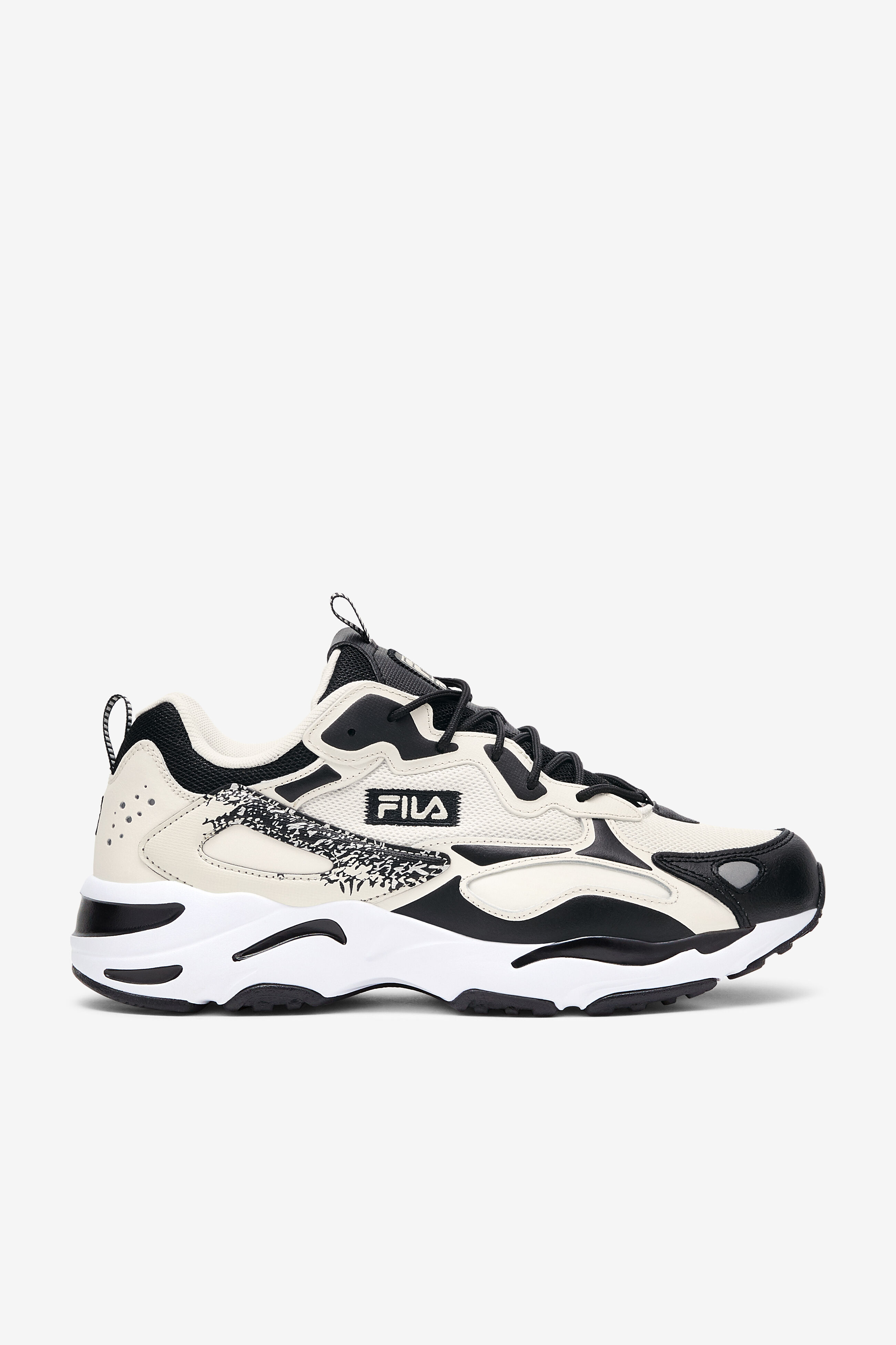 Fila Ray Tracer Evo In Black Multcolour | Mens Lace up Chunky Trainer –  4feetshoes